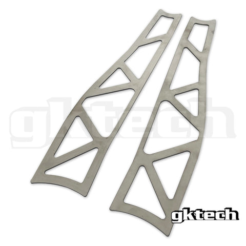 GKTECH S/R Chassis (RWD) Front Lower Control Arm weld in Reinforcement Plates