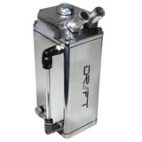 SAAS Oil Catch Tank Rectangle Billet Polished Aluminium 600ml