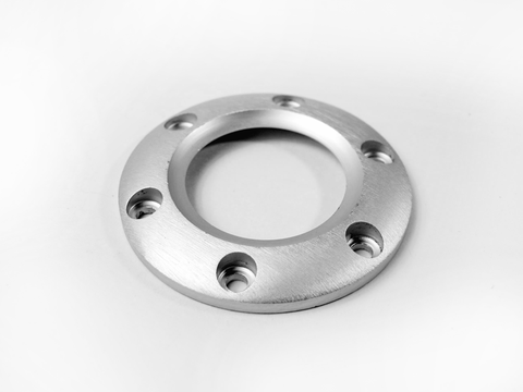 GRIP ROYAL BRUSHED SILVER Horn button Ring