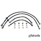 GKTECH S14/S15/200SX Braided Brake Lines