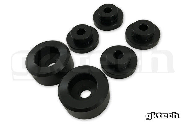 GKTECH S/R/Z32 Chassis Solid Diff Bushes, Front and Rear