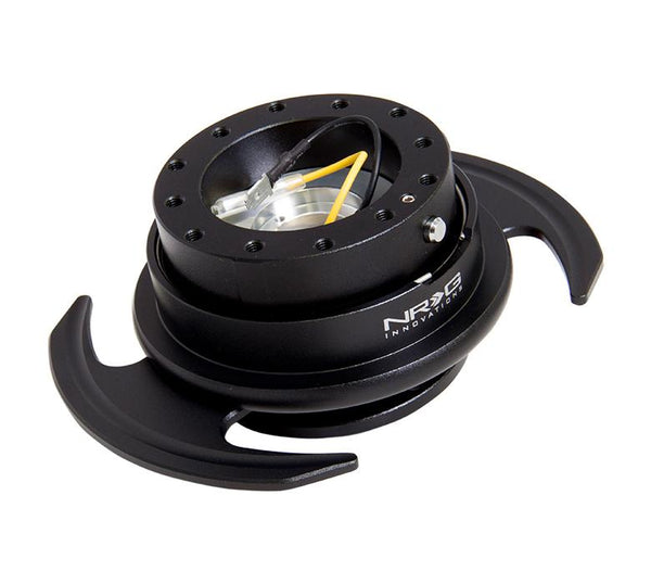 NRG GEN 3.0 Black Quick Release Hub with Paddles