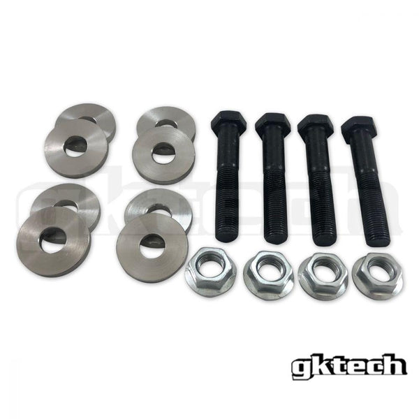GKTECH Eccentric Camber and Toe Arm Lockout Kit Z33, V35 Skyline, G35